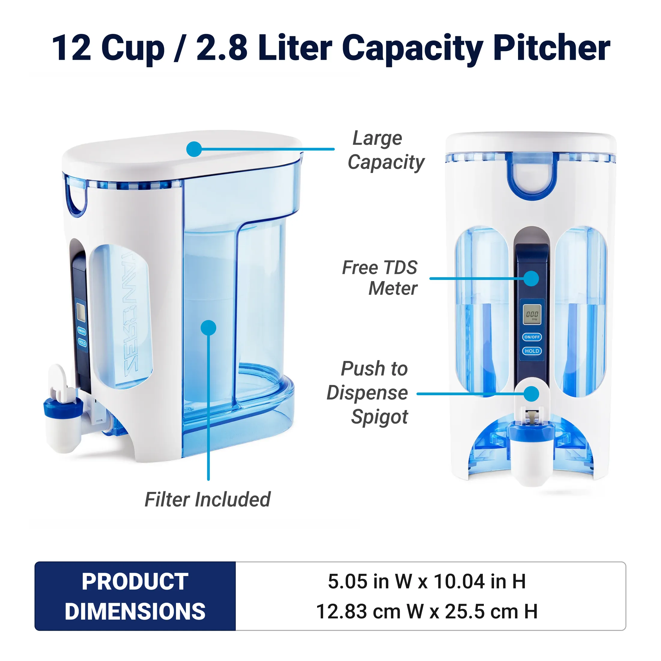 12 Cup Ready-Read Pitcher