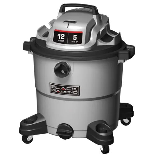 12 Gallon 5HP Wet/Dry Vacuum