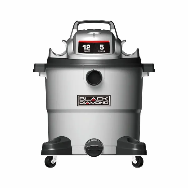 12 Gallon 5HP Wet/Dry Vacuum