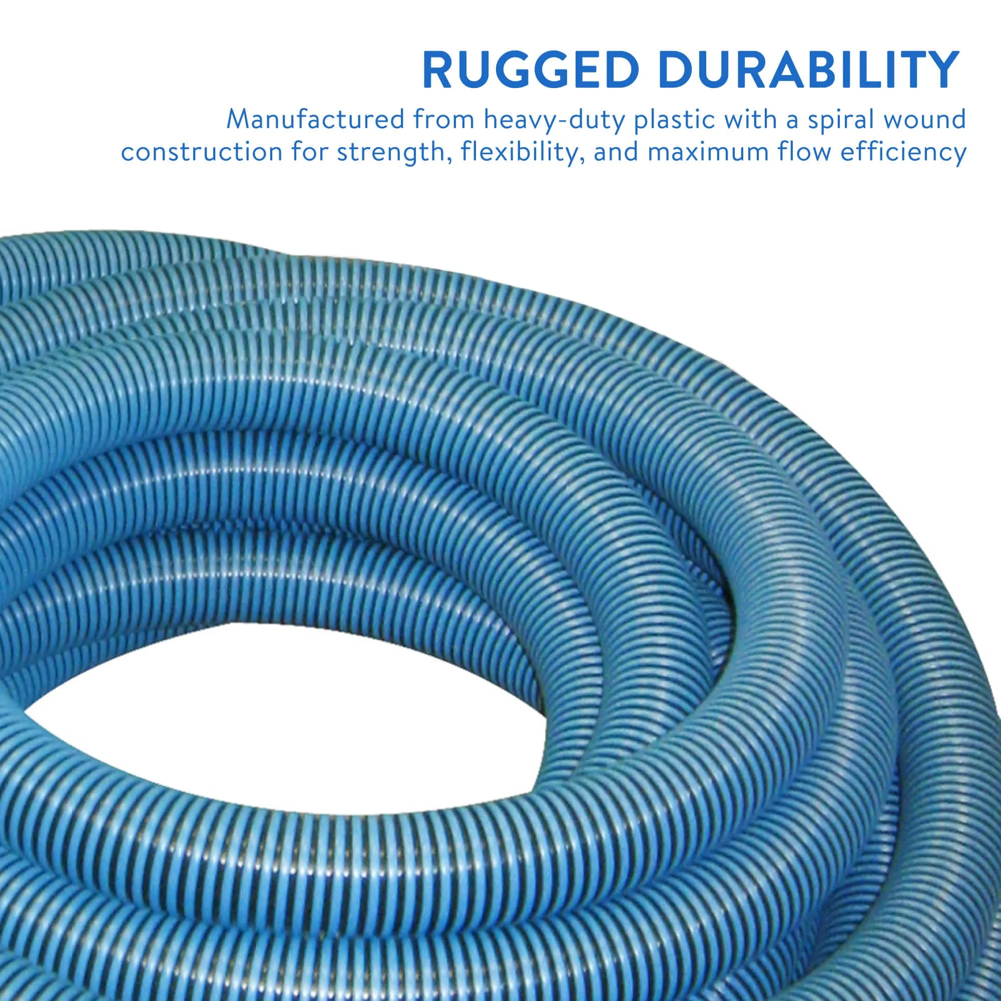 1.25-in Vac Hose for Above-Ground Pools