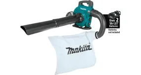 2021 Makita 36V (18V X2) LXT® Brushless Blower with Vacuum Attachment Kit, Tool Only (XBU04ZV)