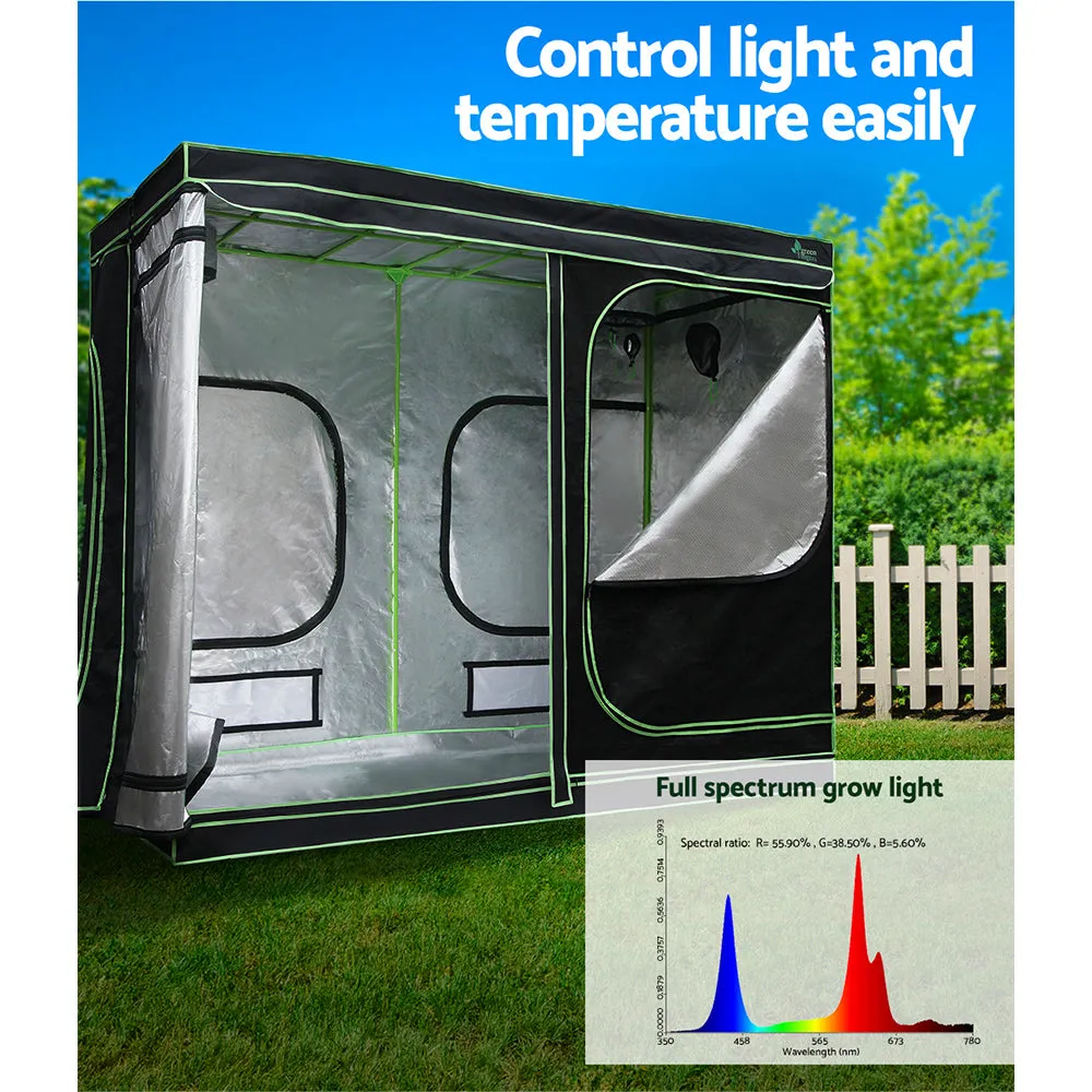 240x120x200CM Grow Tent Kit, 2200W LED, Full Spectrum, Greenfingers