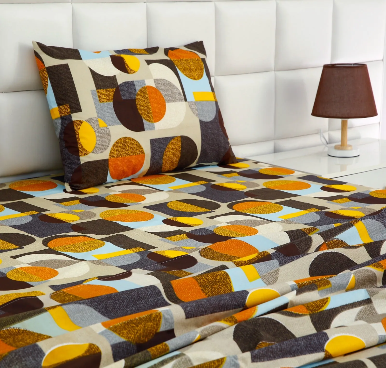 3 PCs Double Bed Sheet -DB210