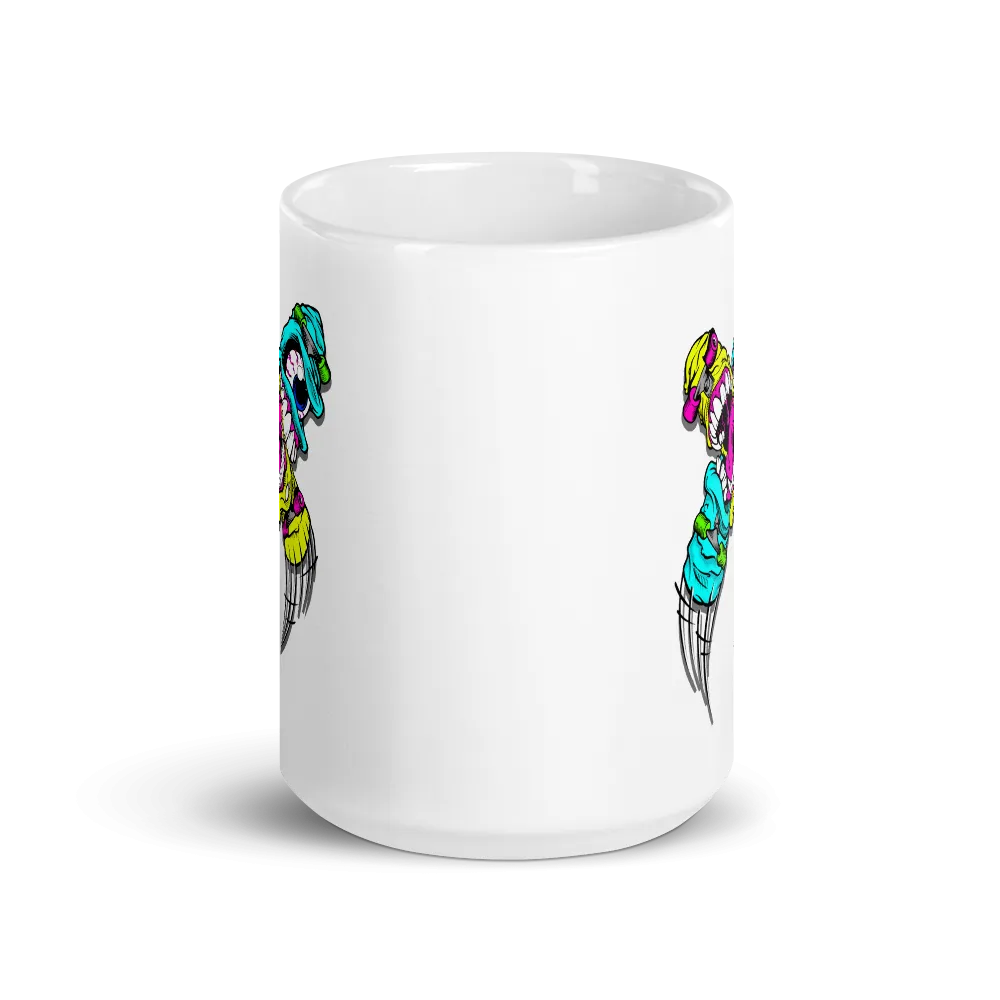 Abstract Monster Mug