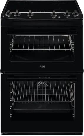 AEG 5000 SurroundCook CIX6500ABB 60cm Electric Cooker with Induction Hob - Black