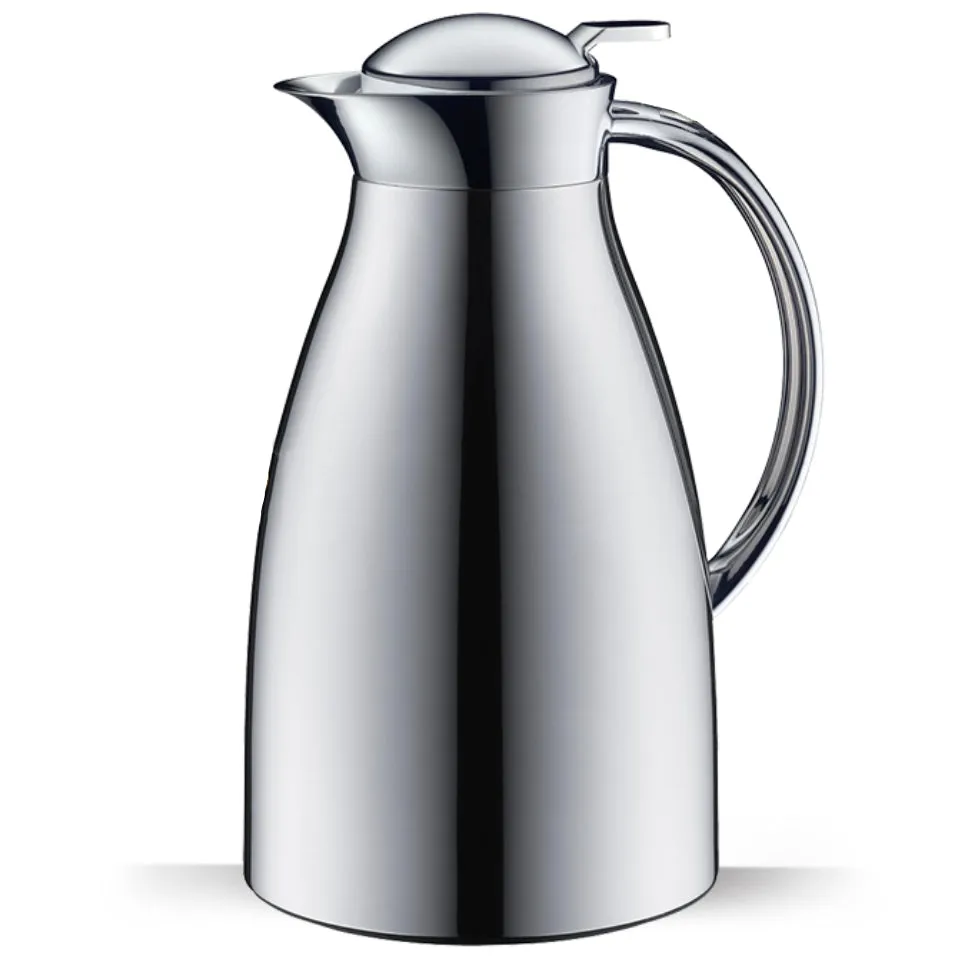 Alfi Senso Thermal Dispenser Vacuum Carafe – 1.5 Liter – Chrome Plated Metal