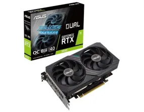 Asus RTX 3050 8GB GDDR6 OC DUAL FAN  DIAL RTX3050 O8G