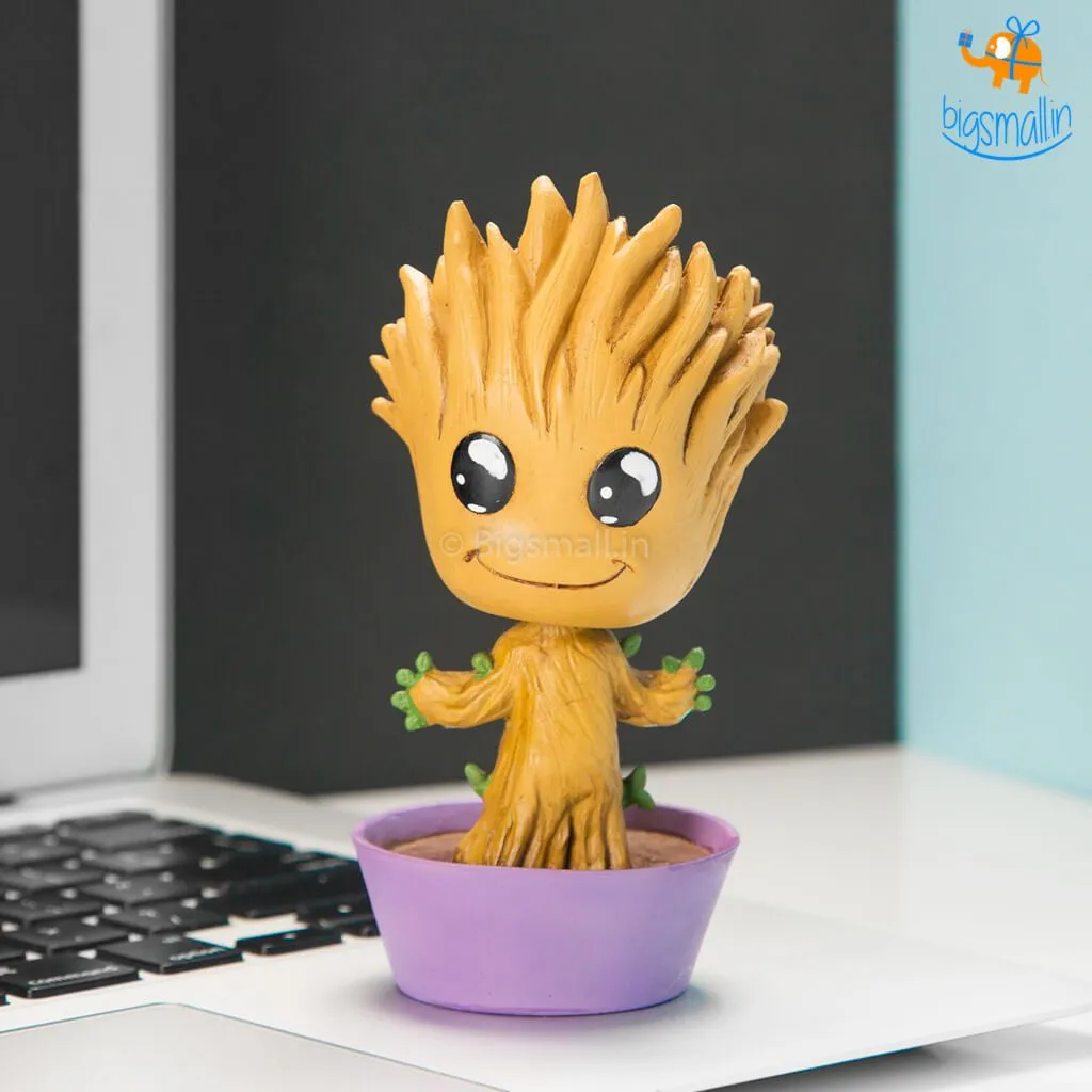 Baby Groot Resin Bobble Head