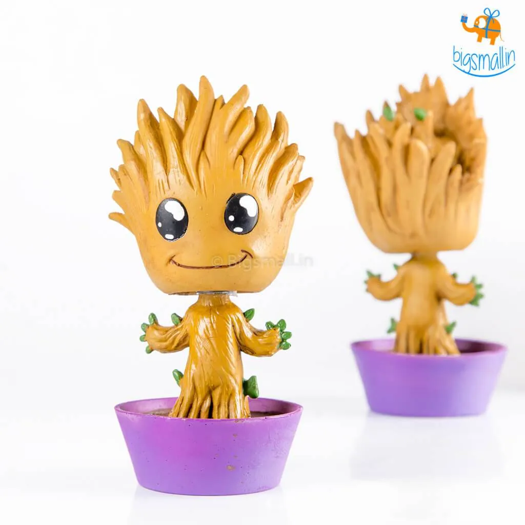 Baby Groot Resin Bobble Head