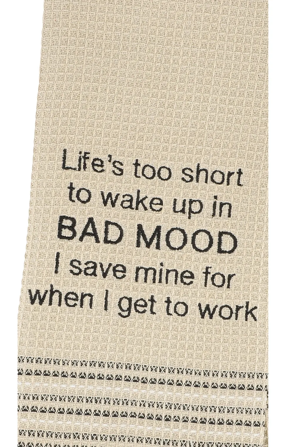 Bad Mood Dish Towel