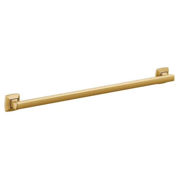 Bath Accessories Voss Brushed Gold 24" Designer Grab Bar YG5124BG