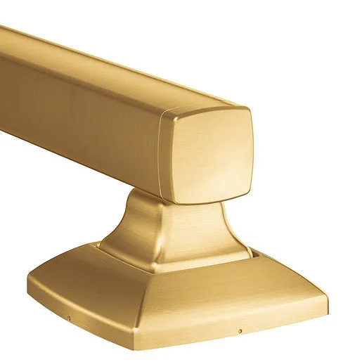 Bath Accessories Voss Brushed Gold 24" Designer Grab Bar YG5124BG