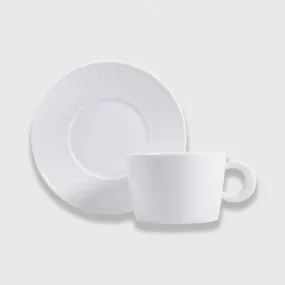 Bernardaud | Organza Breakfast Cup & Saucer