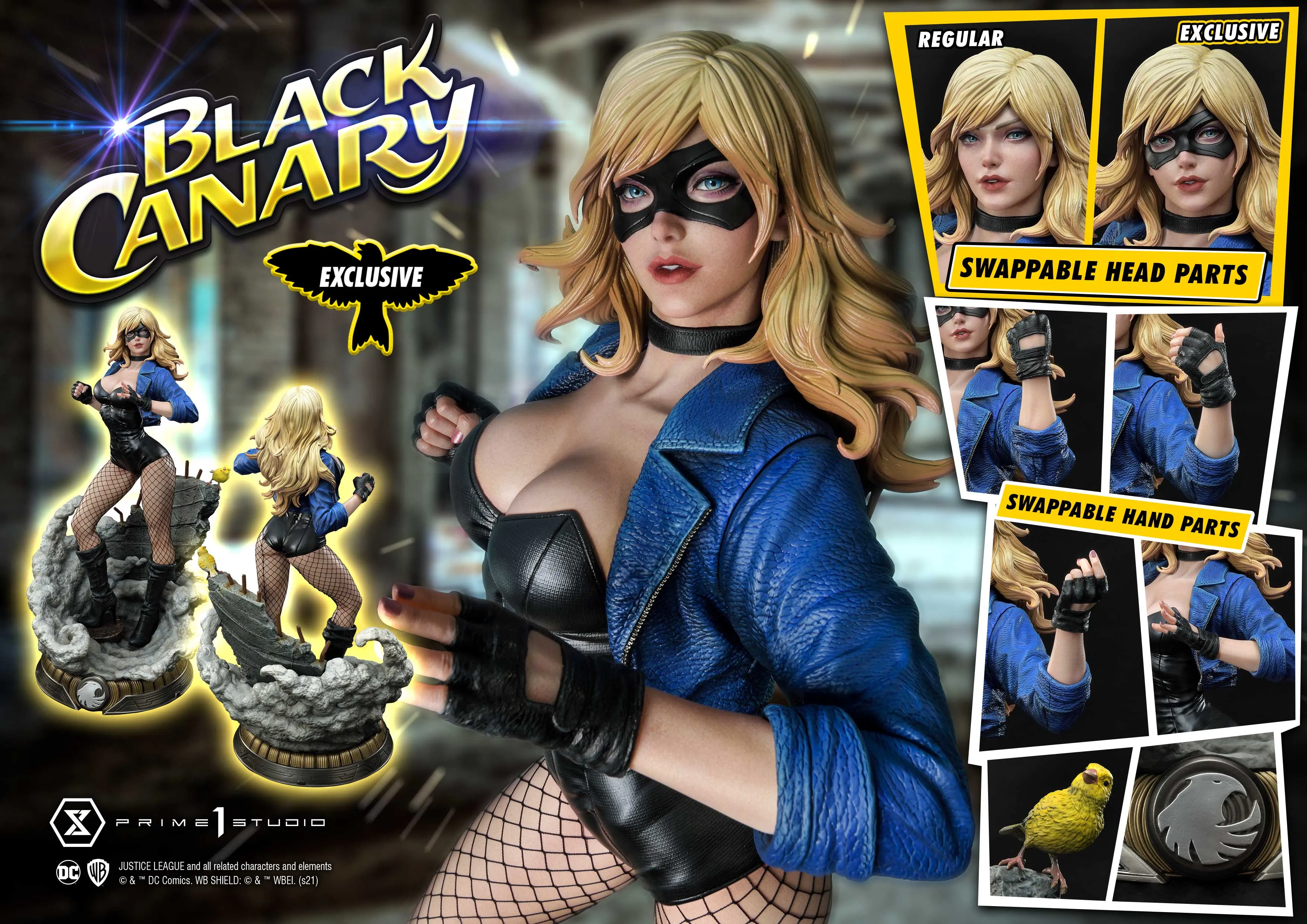 Black Canary EX BONUS 1/3 Scale Statue