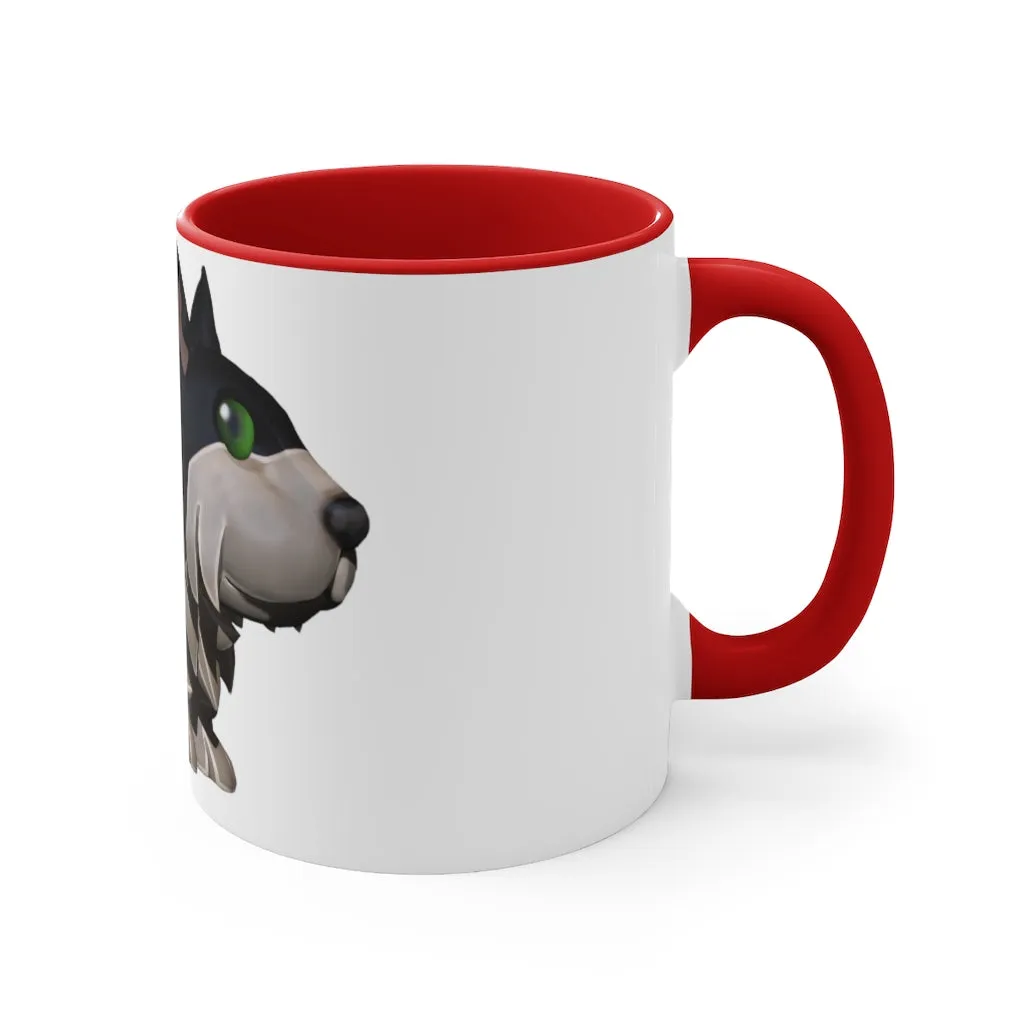 Black Dog Accent Mug