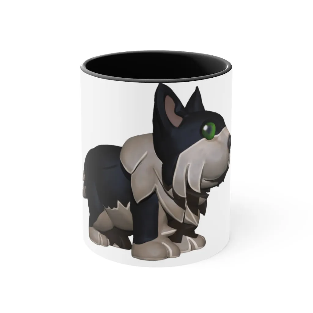 Black Dog Accent Mug