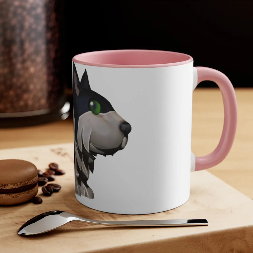 Black Dog Accent Mug