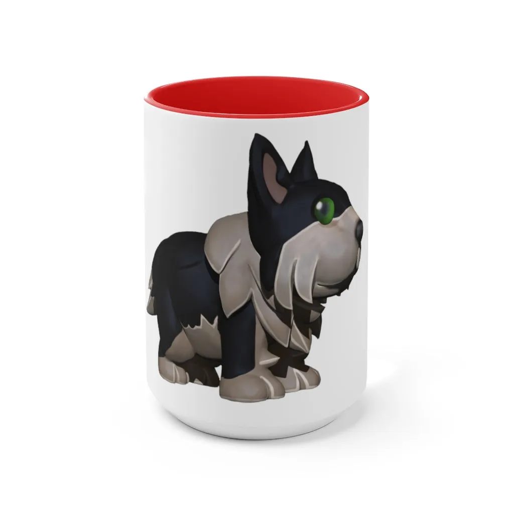 Black Dog Accent Mug