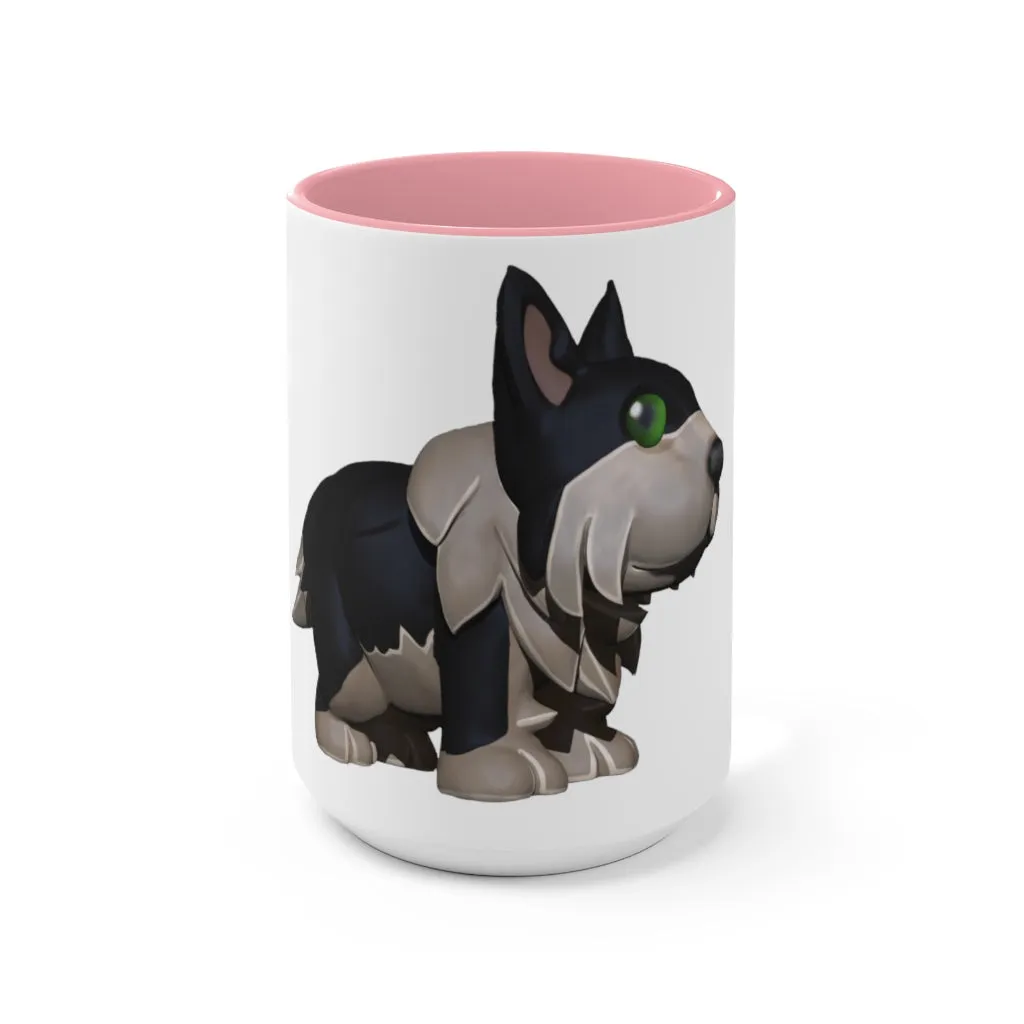 Black Dog Accent Mug