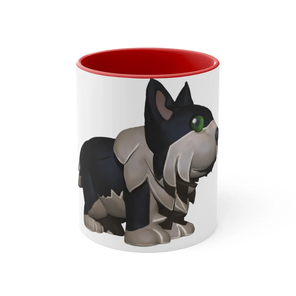 Black Dog Accent Mug