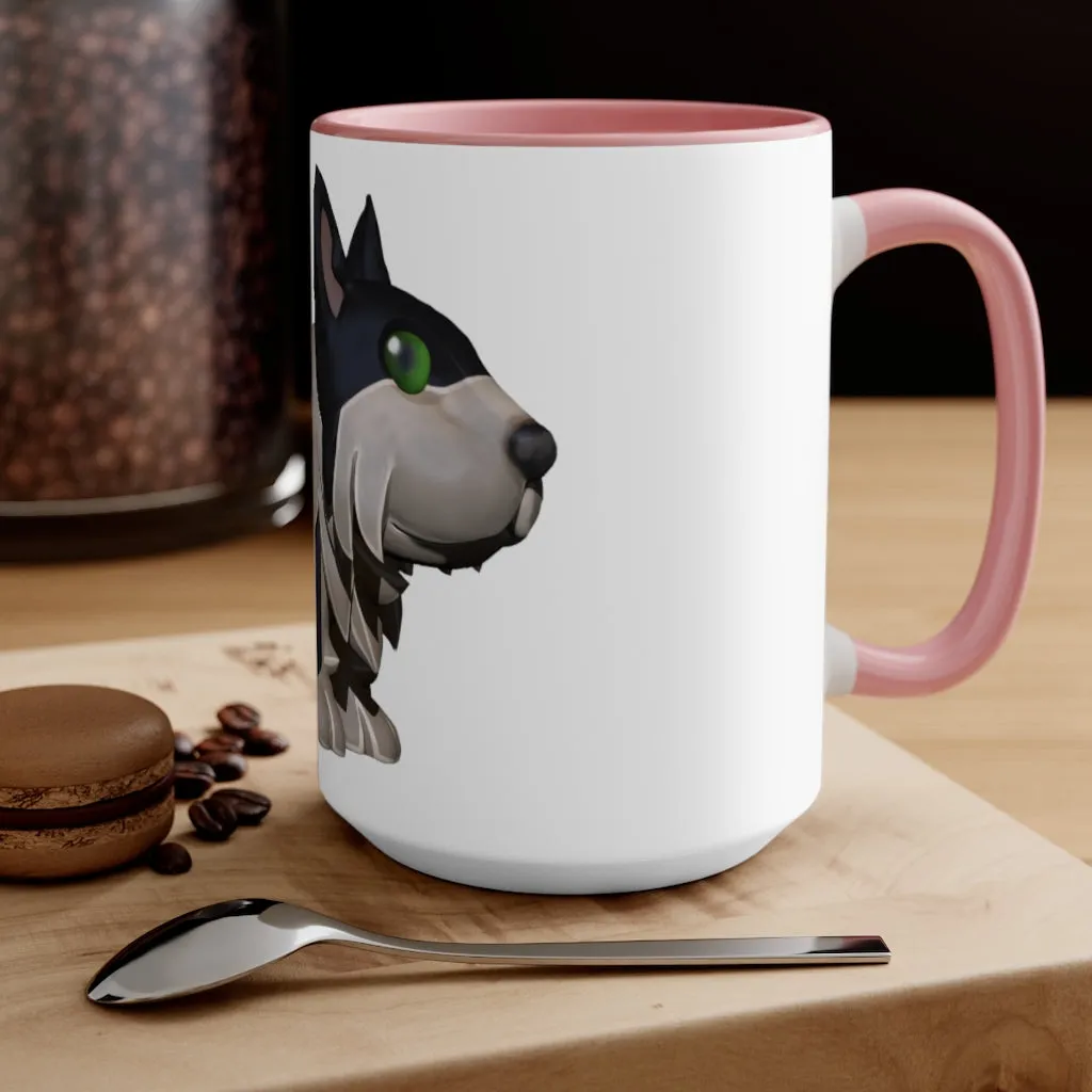 Black Dog Accent Mug