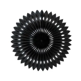 Black Paper Hanging Fan (40cm)