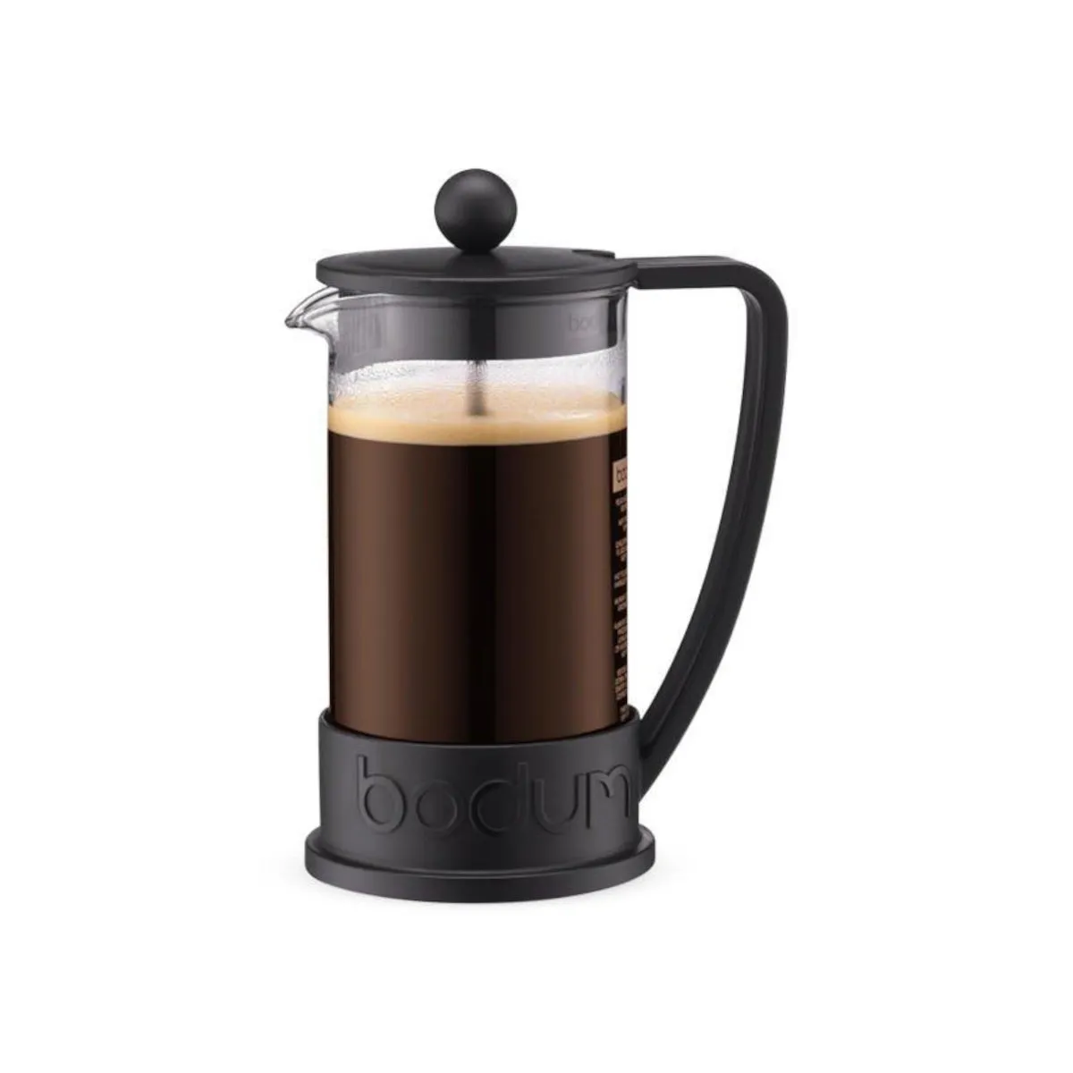 Bodum Brazil 3 Cup Plunger Black