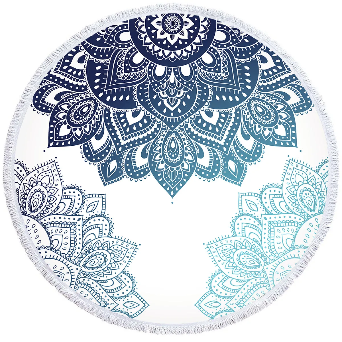 Bohemian Beach Round Beach Towel