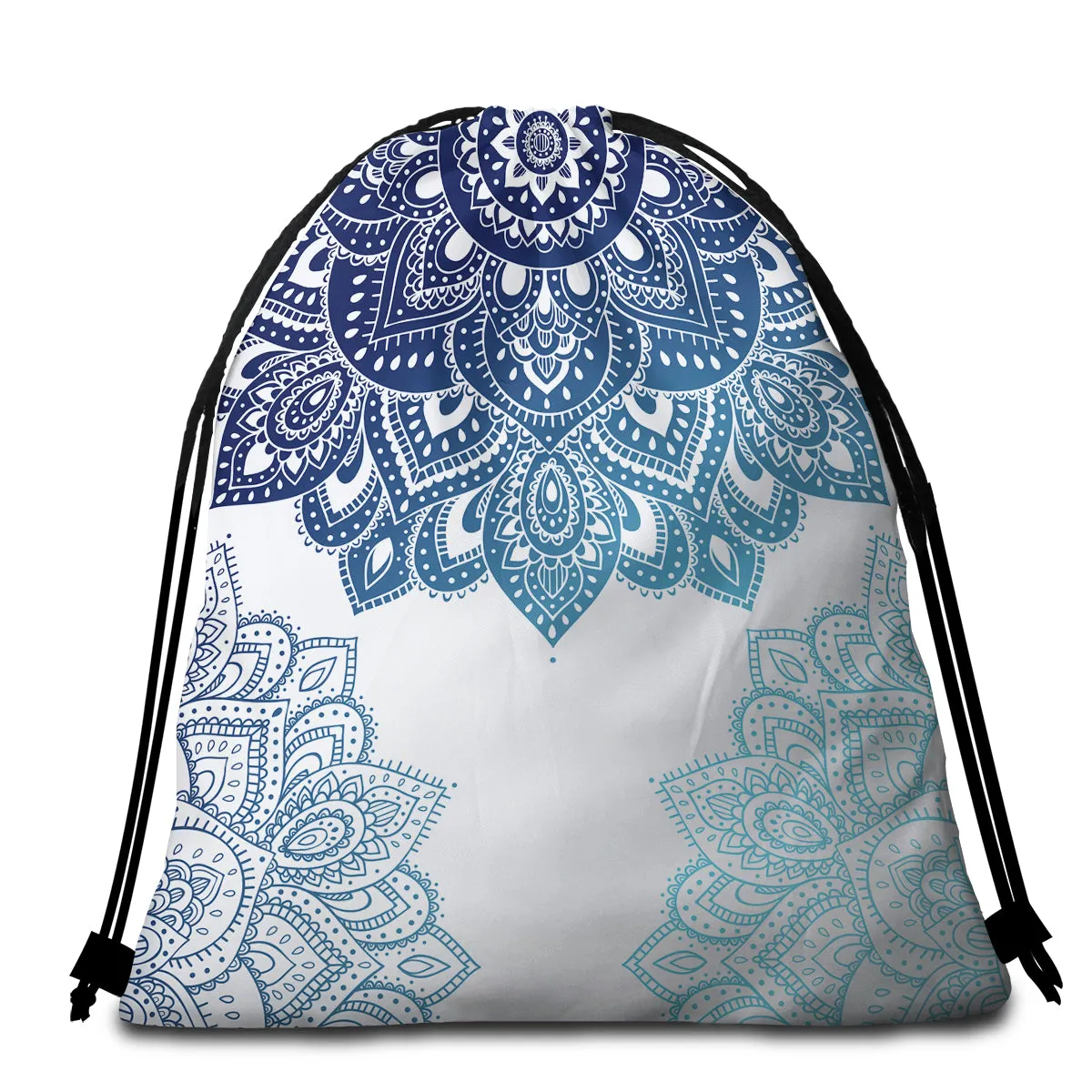 Bohemian Beach Round Beach Towel