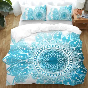 Bohemian Blues Bedding Set