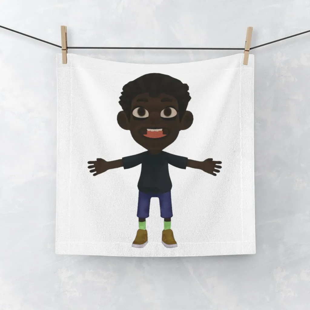 Boy Face Towel