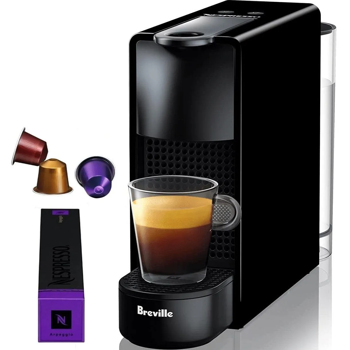 Breville Nespresso Essenza Mini Solo Coffee Machine Capsule