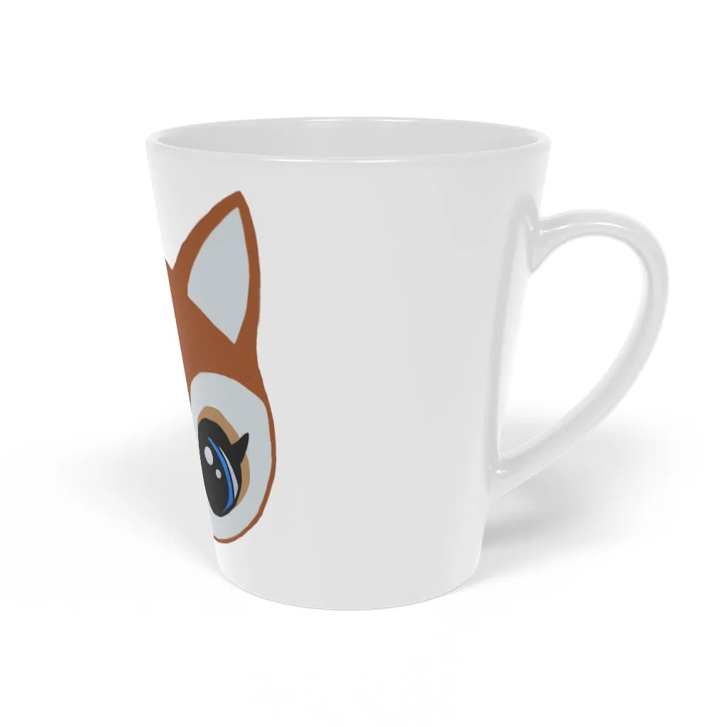 Brown Deer Latte Mug, 12oz