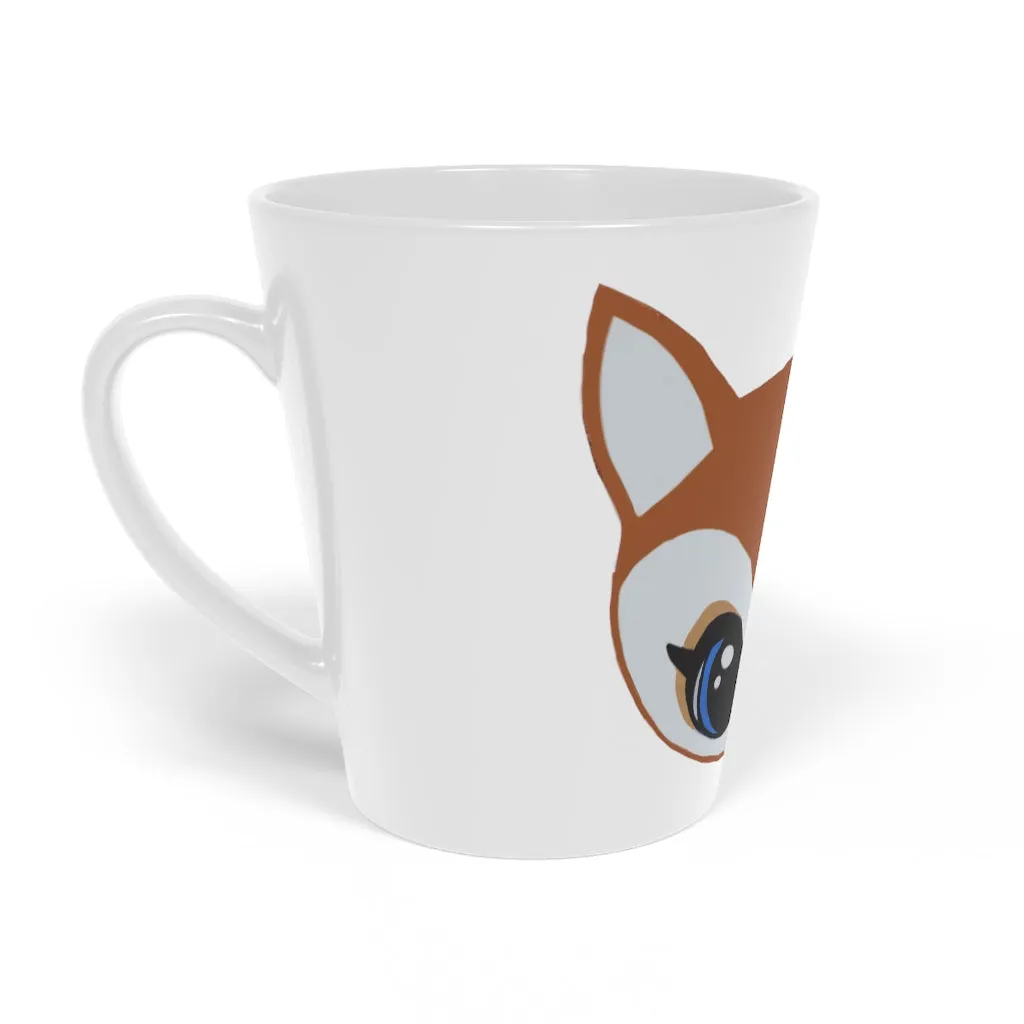 Brown Deer Latte Mug, 12oz