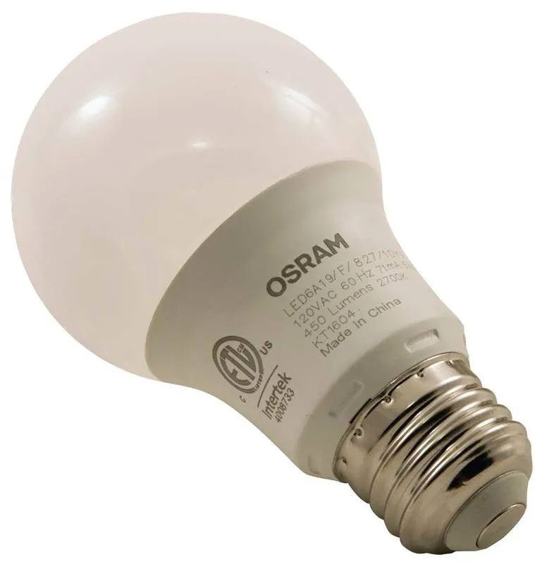 Bulb Led 10yr 40w A19 27k 2pk