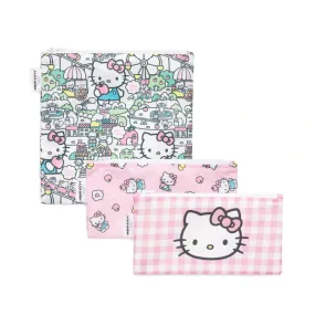 Bumkins Reusable Combo Sandwich/Snack Bag - 3 Pack Hello Kitty