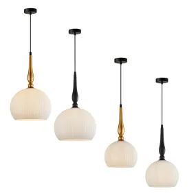 Caliz Pendant Light Small/Large in Black or Brass