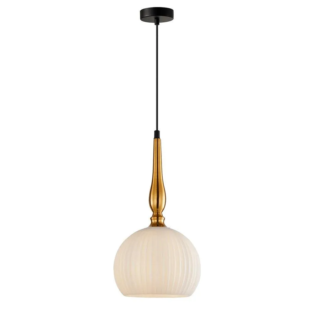 Caliz Pendant Light Small/Large in Black or Brass