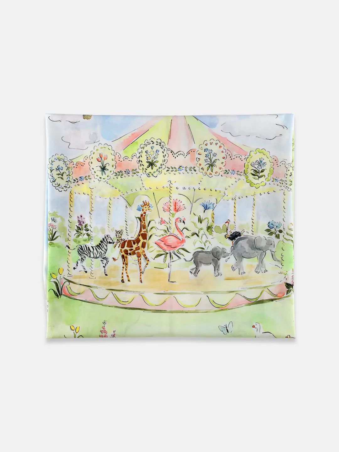 CARNIVAL CAROUSEL BED SHEET SET