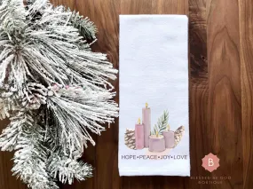 Catholic Dish Towel, Advent