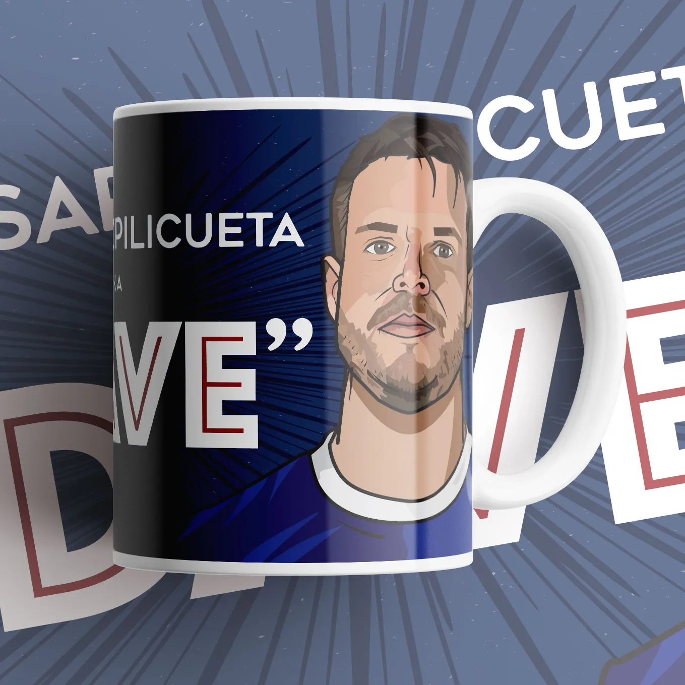 Cesar Azpilicueta 'AKA Dave' Mug