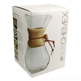 Chemex 10 Cup Classic Pour-Over Coffeemaker