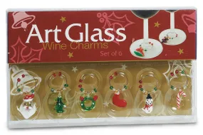 Christmas Wine Markers