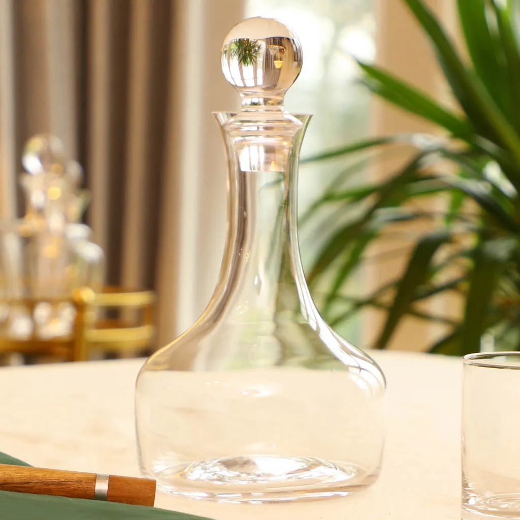 Classic Glass Ship's Decanter