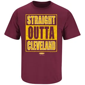 Cleveland Pro Basketball Apparel | Shop Unlicensed Cleveland Gear | Straight Outta Cleveland Shirt