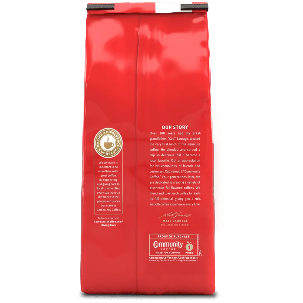 Community Coffee Breakfast Blend 12 Ounce Bag