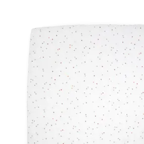 Cotton Muslin Crib Sheet - Dots