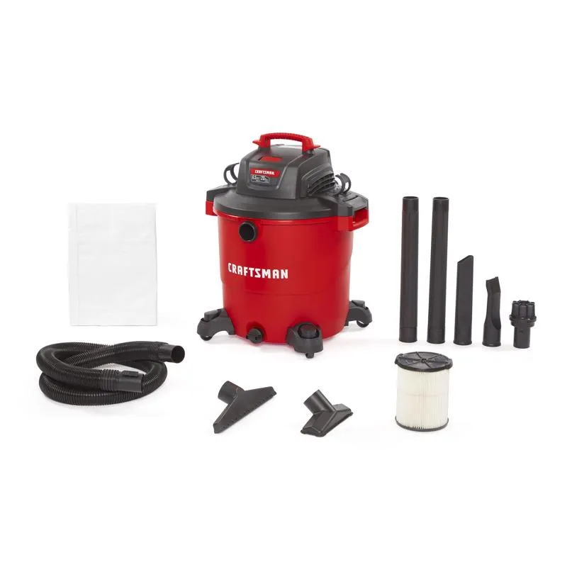 Craftsman 20 gal Corded Wet/Dry Vacuum 12 amps 120 V 6.5 HP