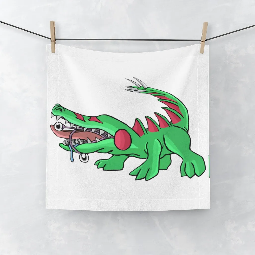 Crocodilas Face Towel