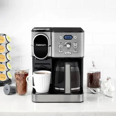 Cuisinart 12 Cup Coffee Maker and Single-Serve Brewer - Stainless Steel - SS-16